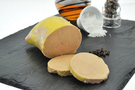 Lobe confit de foie gras de canard entier mi-cuit