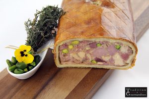 Pâté en croûte canard thym
